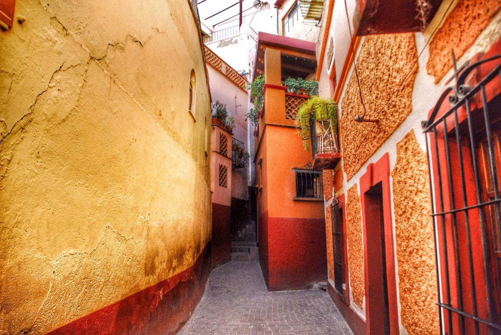 Callejón del beso en Guanajuato
