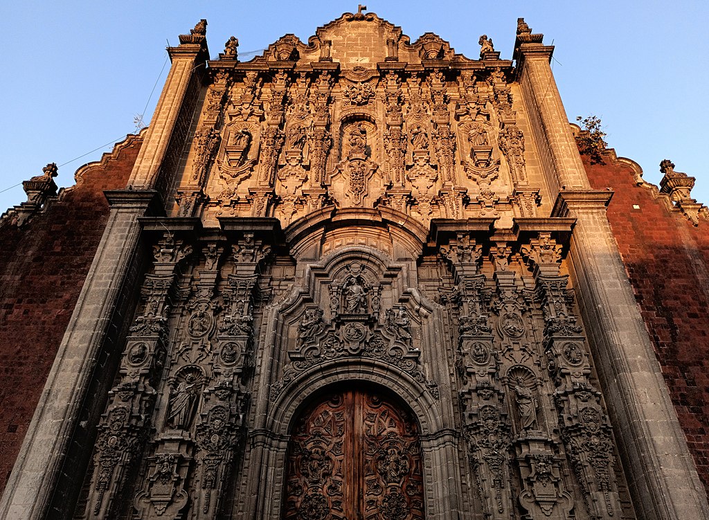 Fachada barroca del Sagrario Metropolitano