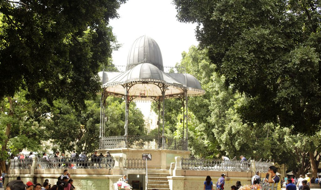 Kiosko de la ciudad de Oaxaca