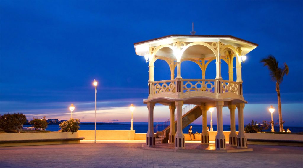 Kiosko del Malecón de la Paz en Baja California Sur