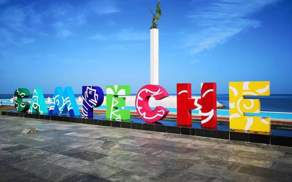Letrero de Campeche