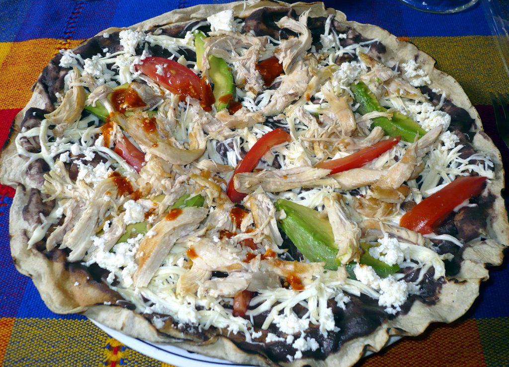 Tlayuda oaxaqueña