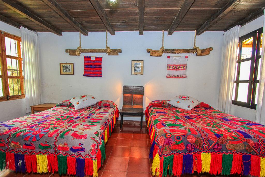Una habitación del hotel museo Na Bolom