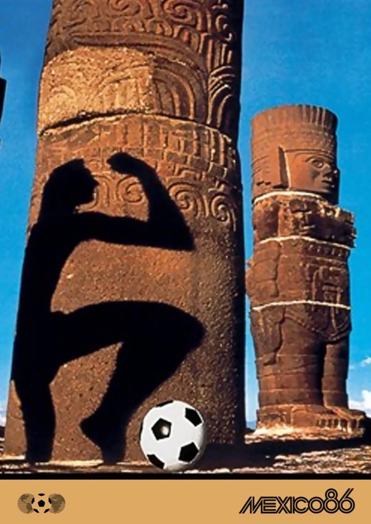 Cartel mundial México 86