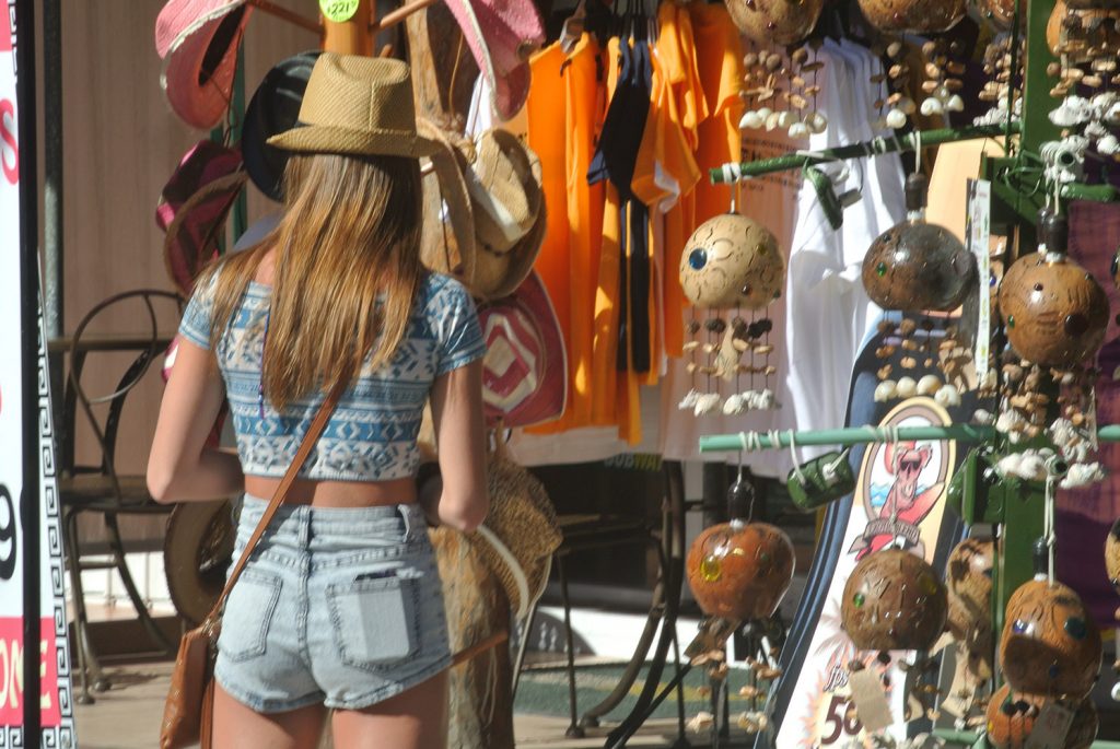 De compras por Playa