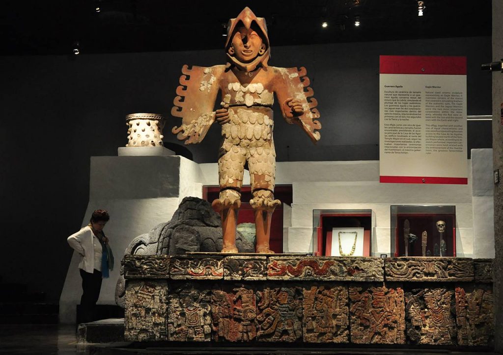 Interior del Museo de El Templo Mayor