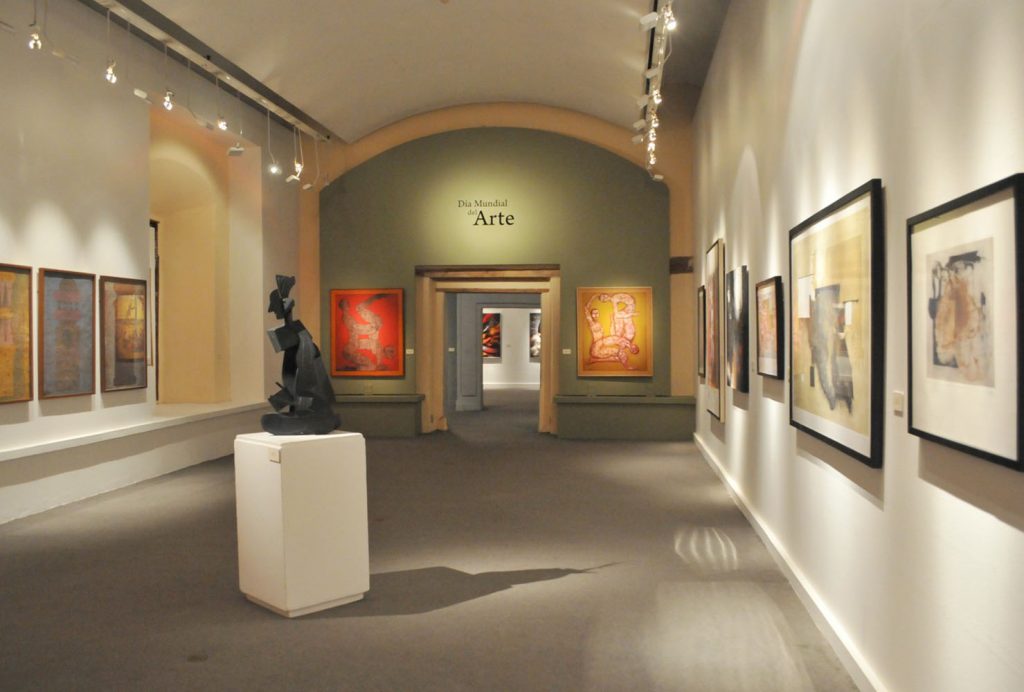 Obras de arte en el Museo José Luis Cuevas