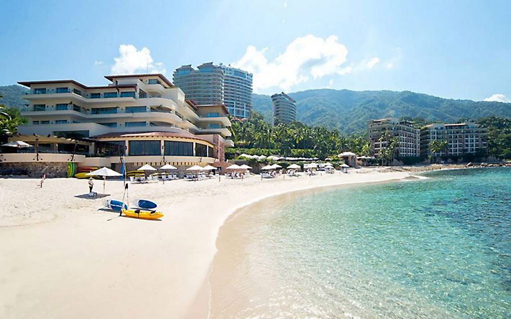 Playa en la Zona Hotelera de Puerto Vallarta