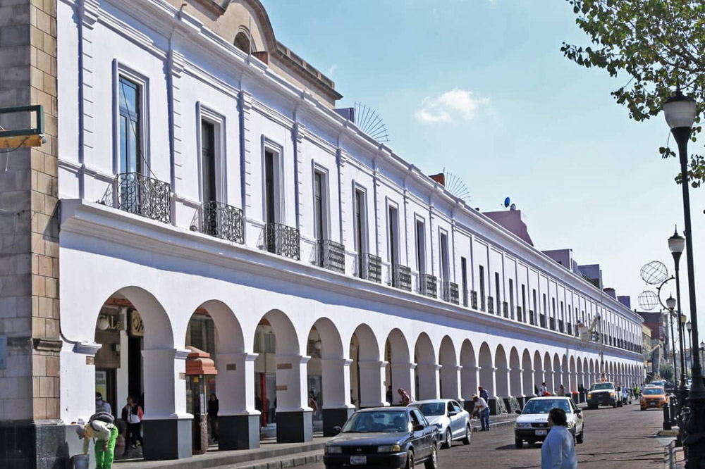 Los Portales en el centro de Toluca