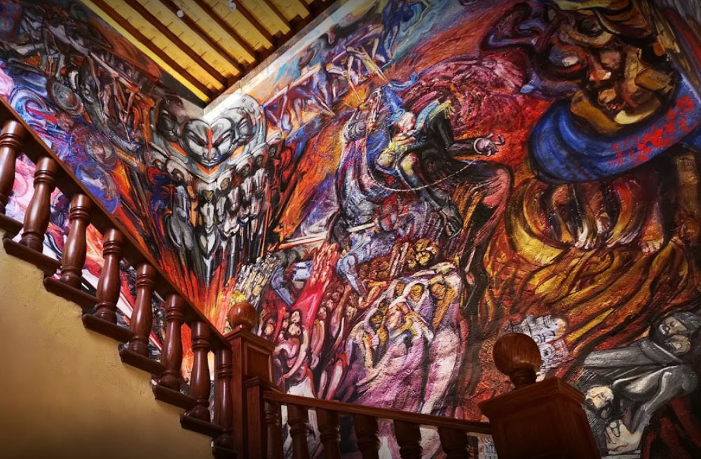Murales en el Museo Francisco Villa