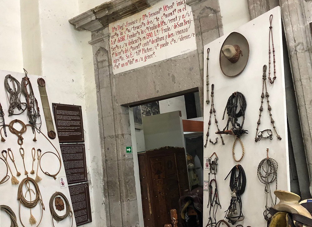 Interior del Museo de la Charreria
