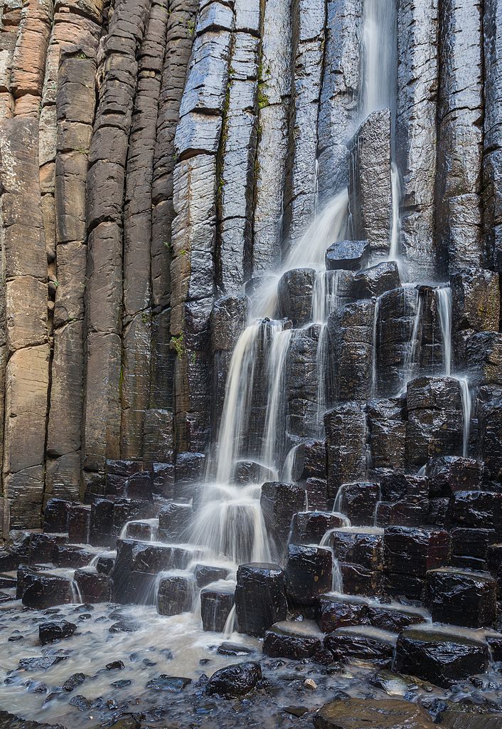 Prismas basalticos en Huasca de Ocampo
