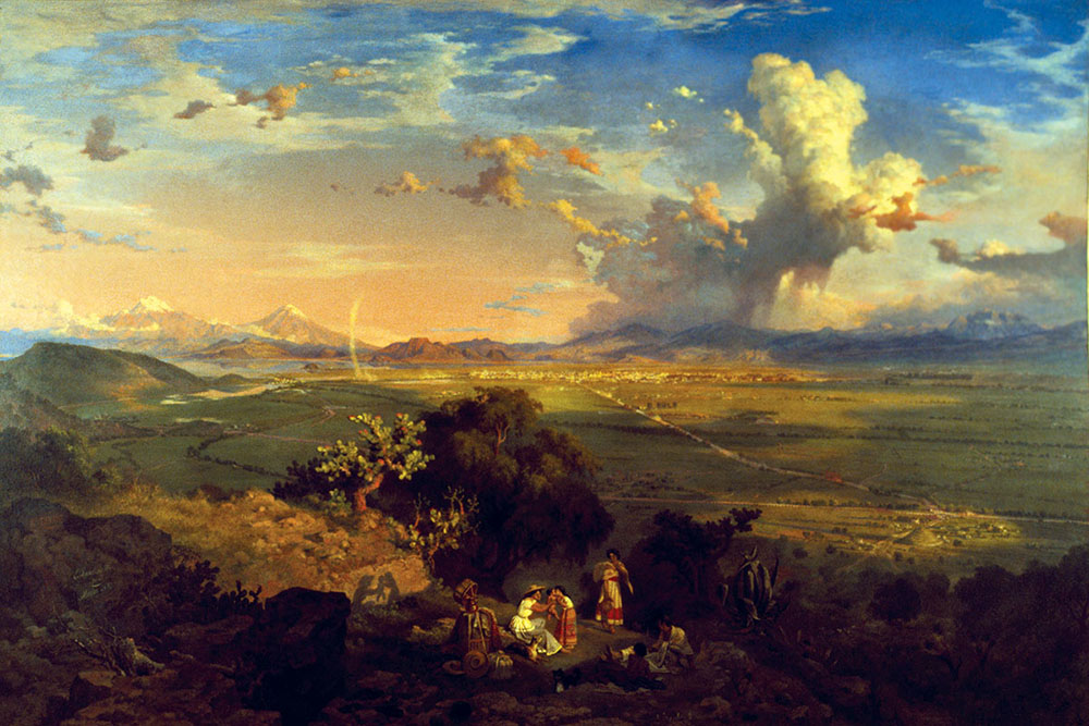 Valle de México pintura de Jose Maria Velasco