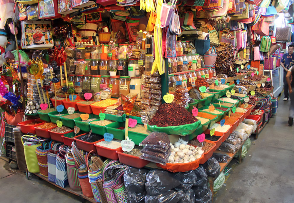 Mercado Benito Juarez en Oaxaca
