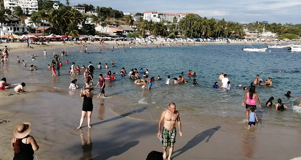 Playa en Puerto Escondido